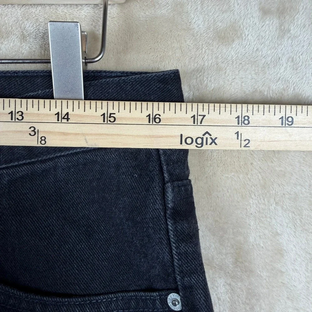 Vintage Tommy Hilfiger Jeans Mens 34x30 Black Relaxed Straight Leg Denim Y2K 90s